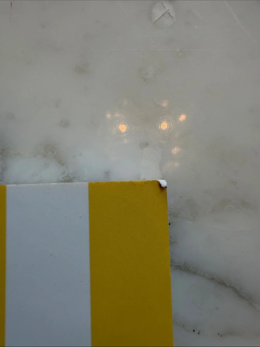 NWOT Denik Classic Layflat Lined Notebook Oyster Yellow Stripe Journal